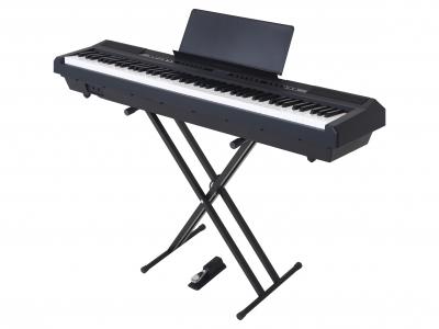 Nueva enseñanza portátil estándar de 88 teclas dinámico teclado vertical piano digital